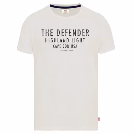 The Defender t-shirt Vit M, L