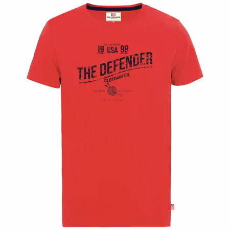 The Defender t-shirt Röd S, M, L