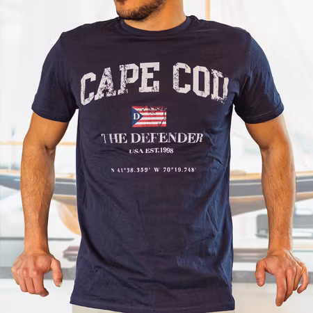 The Defender t-shirt Mörkblå S-XL