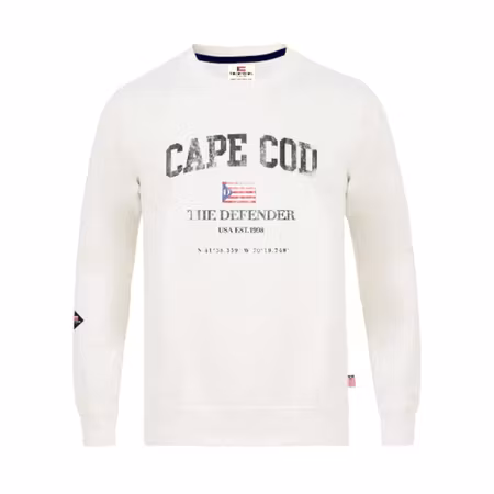 The Defender sweatshirt Vit S-XXL