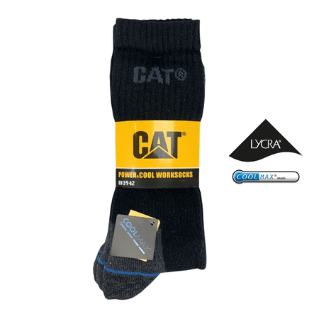 Caterpillar 3 par Power Cool Worksocks 39-42