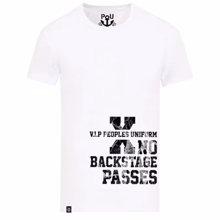 Peoples Uniform T-shirt Vit. S-XXL
