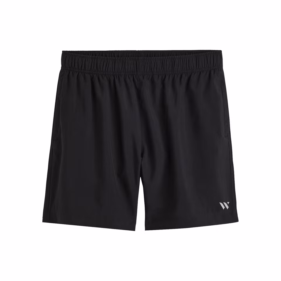 Svarta Träningsshorts med fickor S-XXL
