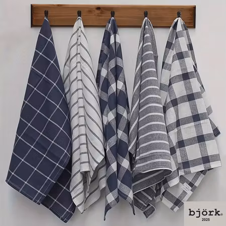 5 st Kökshanddukar från svenska Björk