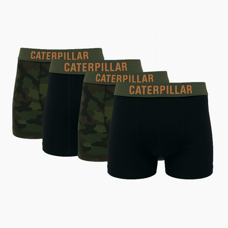 Caterpillar Boxershorts 4-par, Camo/Svart. M-XXL