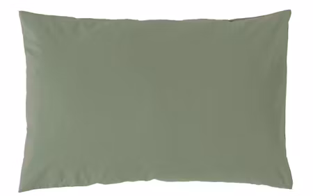 Enfärgat Örngott – 100% bomull. Khaki. Olika storlekar. Pris från: