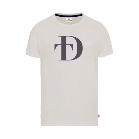 The Defender t-shirt med print Vit. S, M, L, XL
