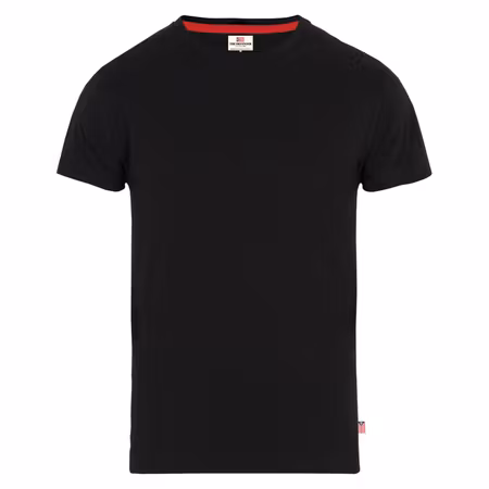 The Defender Enfärgad Svart T-shirt