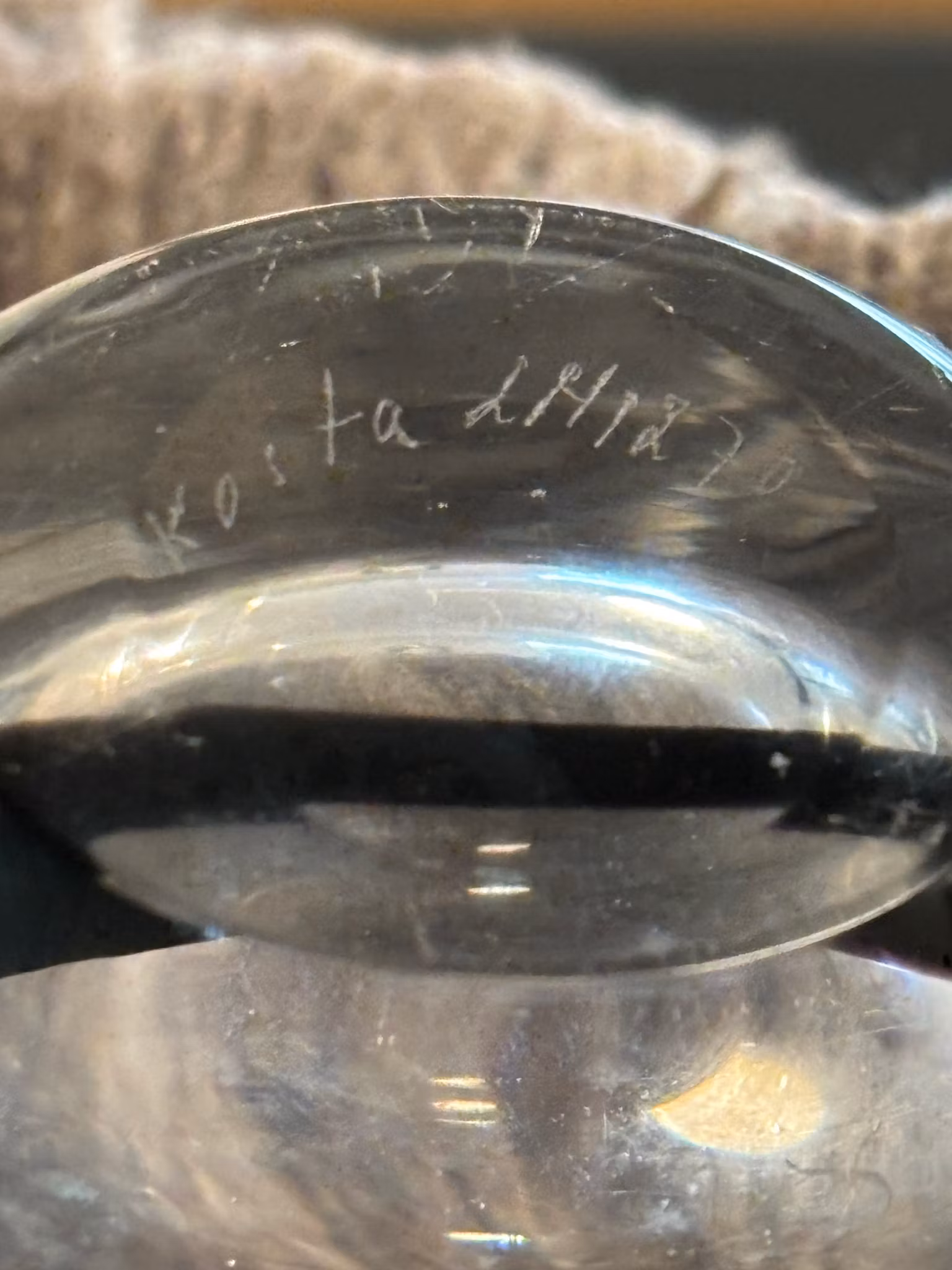 Vas Vicke Lindstrand, Kosta 7cm Vintage