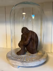 Figurin man i polystone