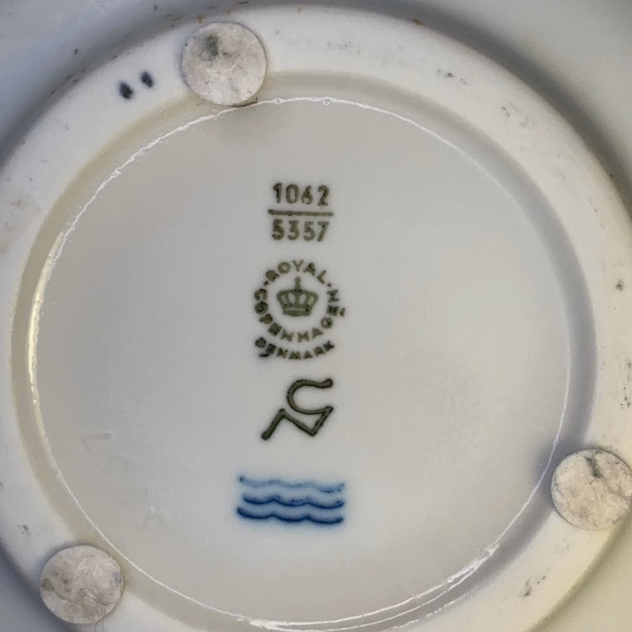 Vas i stengods med fasaner design Nils Thorson Vintage