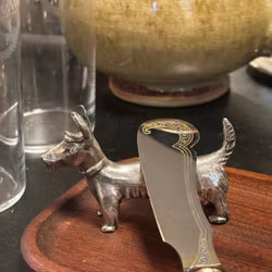 Smörtax skotte i nysilver - Vintage