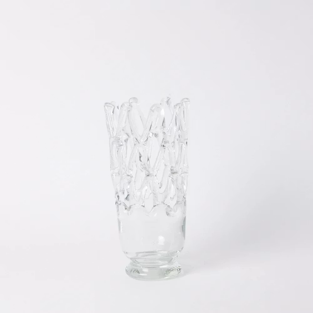 Vas eller ljuslykta i glas ljushållare Olsson & Jensen