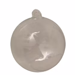 Julhänge julgranskula i klarglas