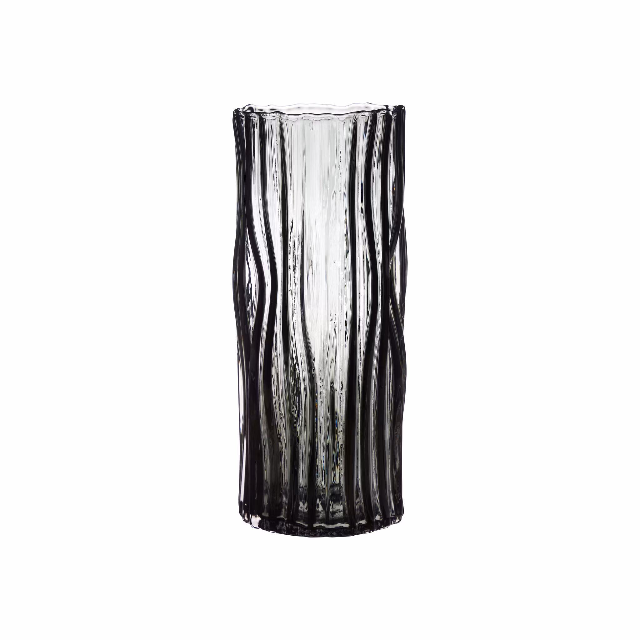 Vas hög rökfärgat glas Wikholm Form