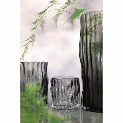 Vas hög rökfärgat glas Wikholm Form