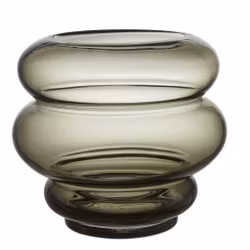 Vas i rökfärgat glas Wikholm Form