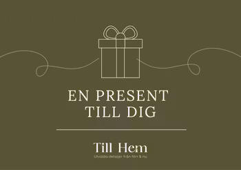 Presentkort i flera olika valörer