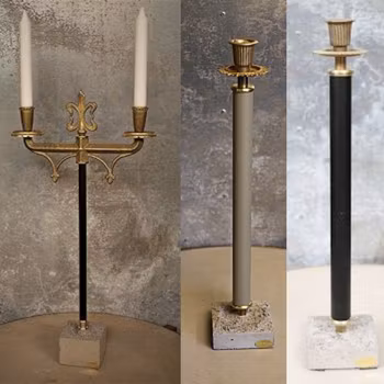 Ljusstakar exklusiva svensktillverkade i betong och metall