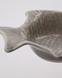 Fat skål fisk i stengods House Doctor