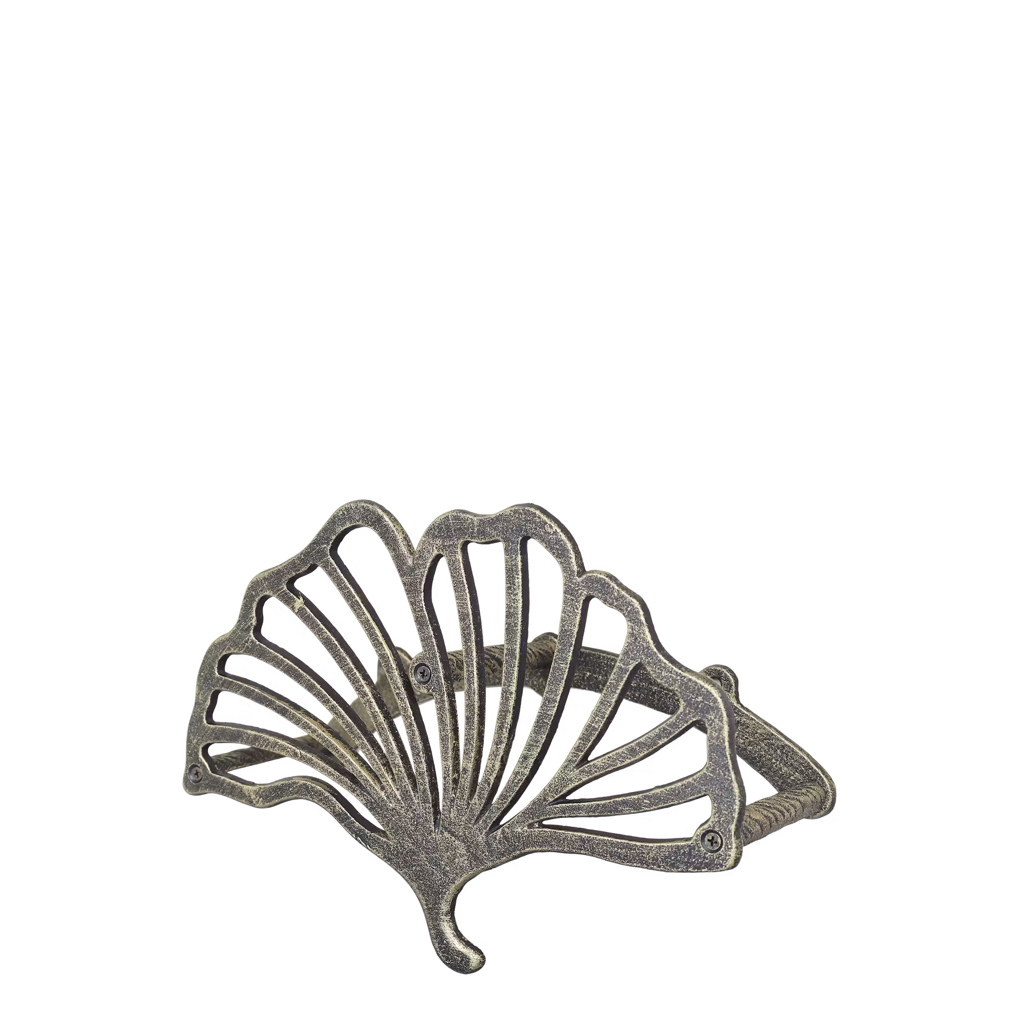 Hållare - Slanghållare för vattenslang vägg i antik mässing - Chic Antique