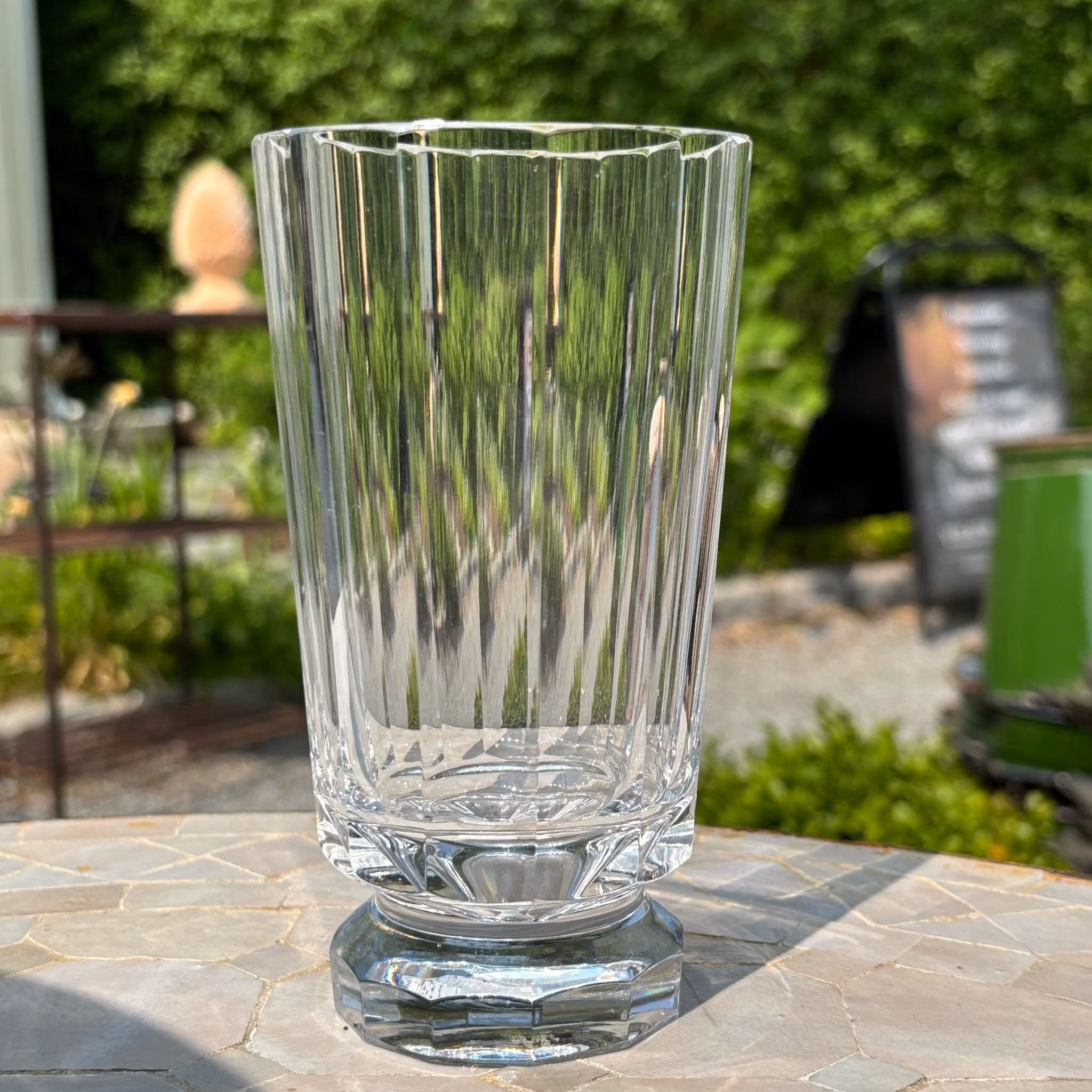 Vas i kristallglas finaste vintage