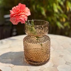 Vas Hyacintvas glas i fin umbrafärg Wikholm Form