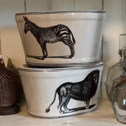 Kruka oval Africa från Simply Scandinavia