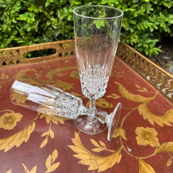 Glas i kristall, Champagneglas dArques Pmopadour, vintage