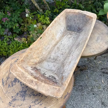Trätråg av riktigt gamla mått, vintage