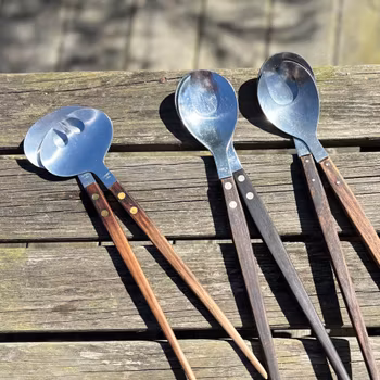 Salladsbestick, 3 olika i klassisk vintage