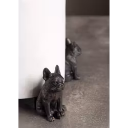 Kruktass bulldog i brunsvart poly, Alot