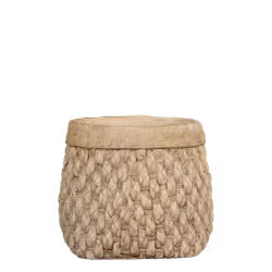 Kruka med naturutseende i keramik, Chic Antique