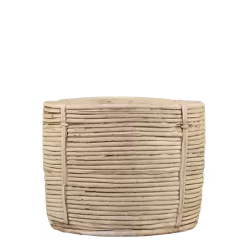 Kruka i keramik som ser ut som en korg, Chic Antique