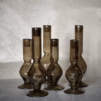 Ljusstake i tonat glas, Noori Objects