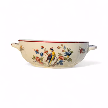 Skål Villery Boch, Fransk soppskål, vintage