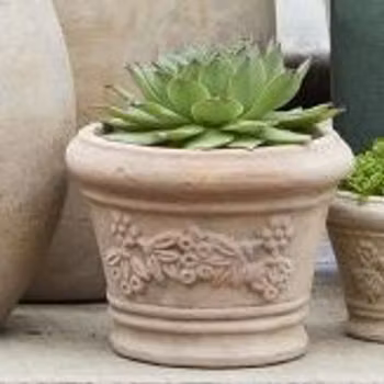 Kruka fransk antik terrakotta, BGreen