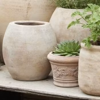 Kruka fransk antik terrakotta, BGreen