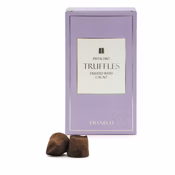 Tryffel (choklad) i exklusiv presentförpackning och underbar god smak