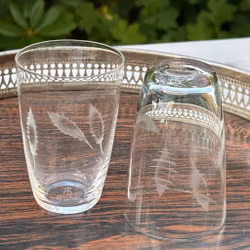 Glas vattenglas, 7st, Rosenthal, vintage