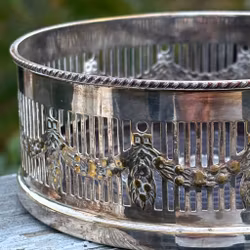 Underlägg - coaster för flaska eller karaff - engelsk vintage 2