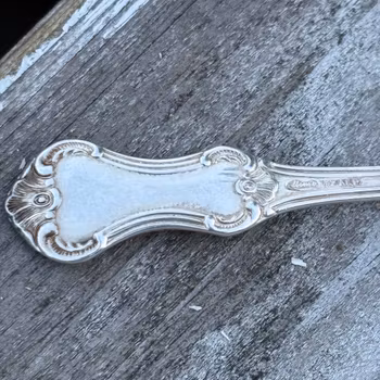 Skedar - kaffeskedar i nysilver - 12st, vintage