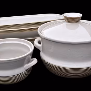 Rörstrand - Bordskeramik i stengods - servis Entré - Vintage