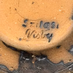 Muggar - till glögg eller espresso i stengods - 6st - Visby Szilasi - vintage