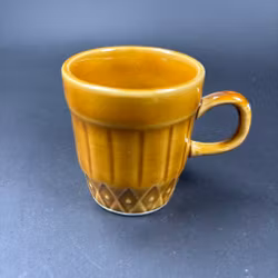 Glöggmuggar keramik 6st - vintage