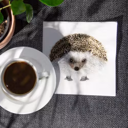 Servetter med vackra djurmotiv - 33x33cm - Charlotte Nicolin