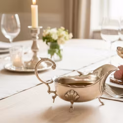 Såssnipa engelsk antik nysilver - vintage