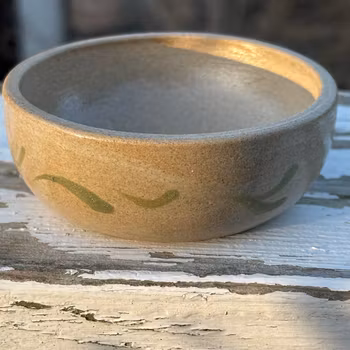 Skål saltskål - mindre i keramik - Vintage