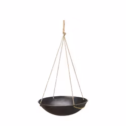 Ampel i järn och jute - Wikholm Form