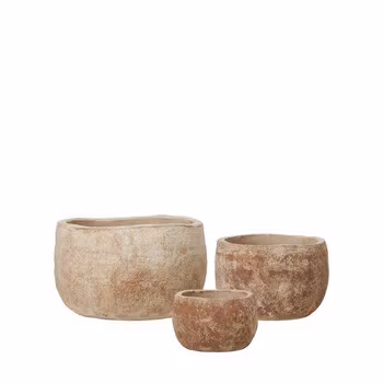 Kruka i antik terrakotta - 3 storlekar - Wikholm Form